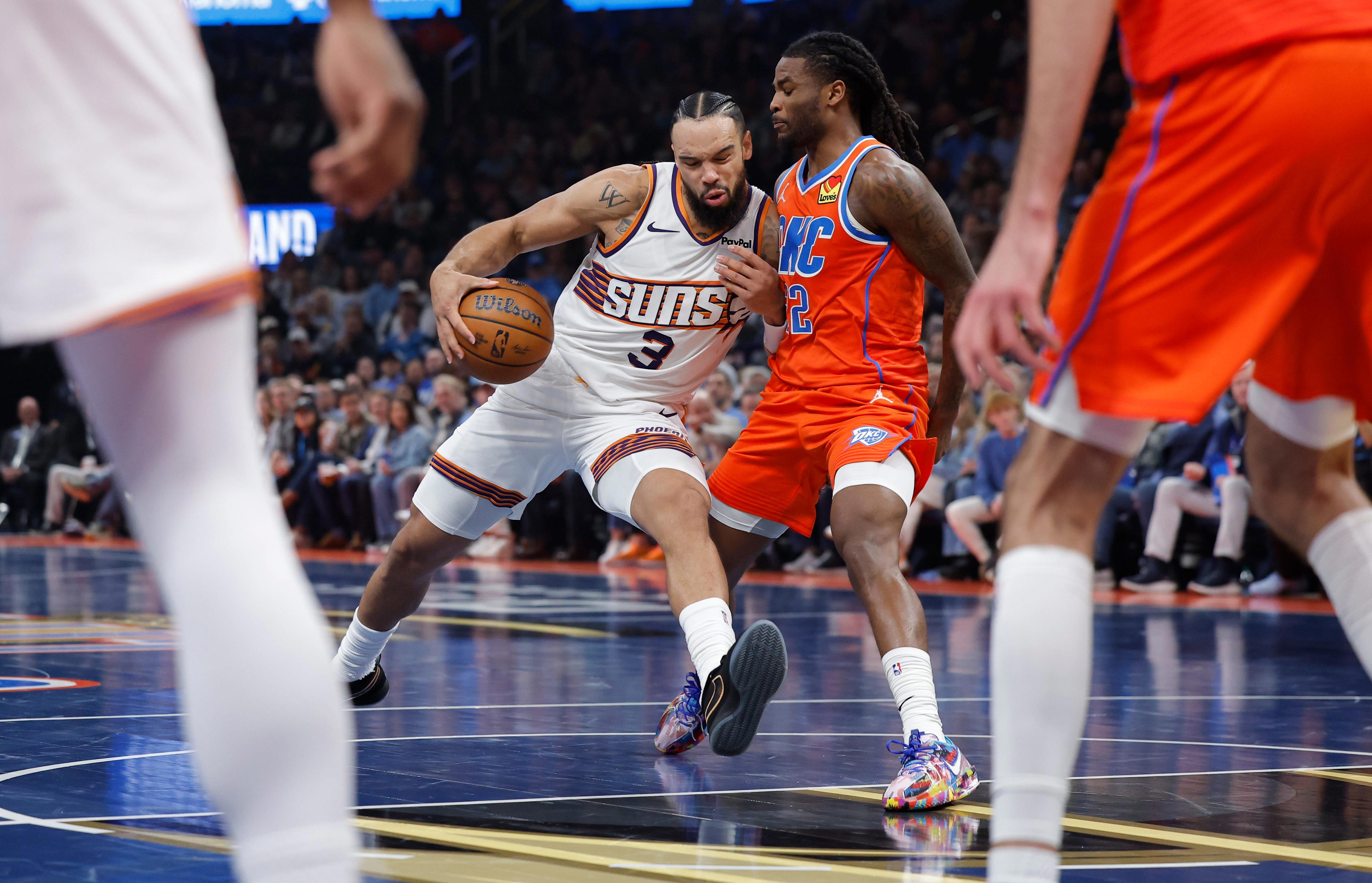 Full injury report for Monday's Suns vs. Thunder matchup