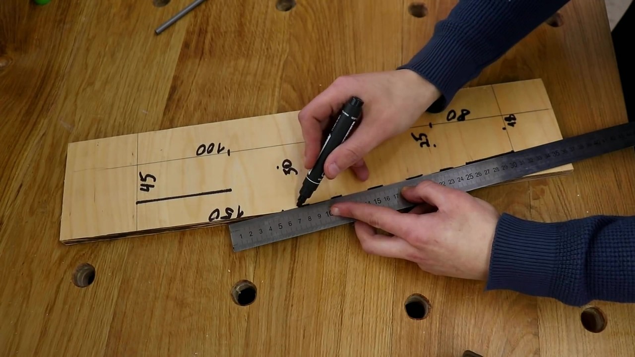 Cabriole leg build with dimensions and template