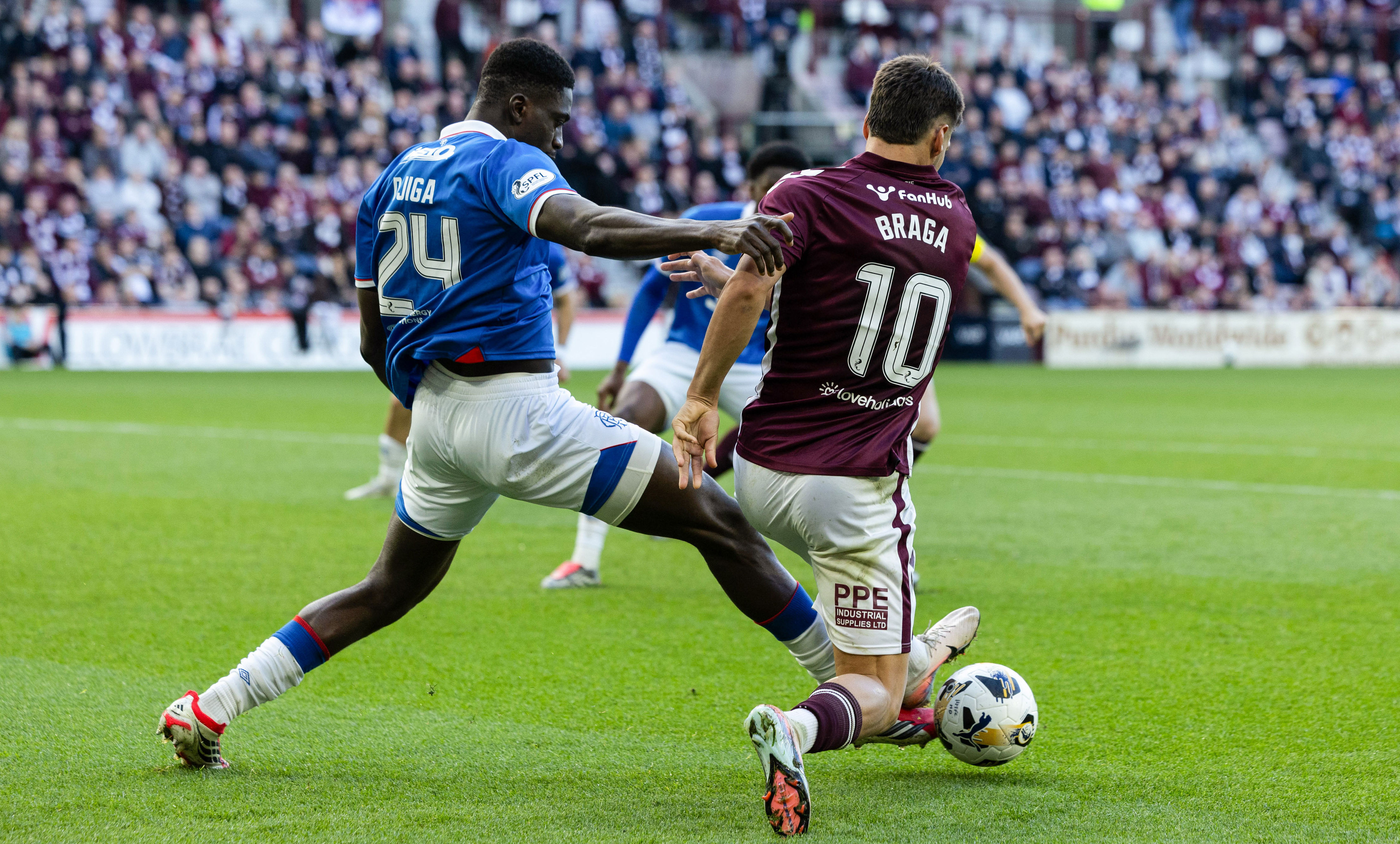 Hearts v Rangers referee named along with VAR team