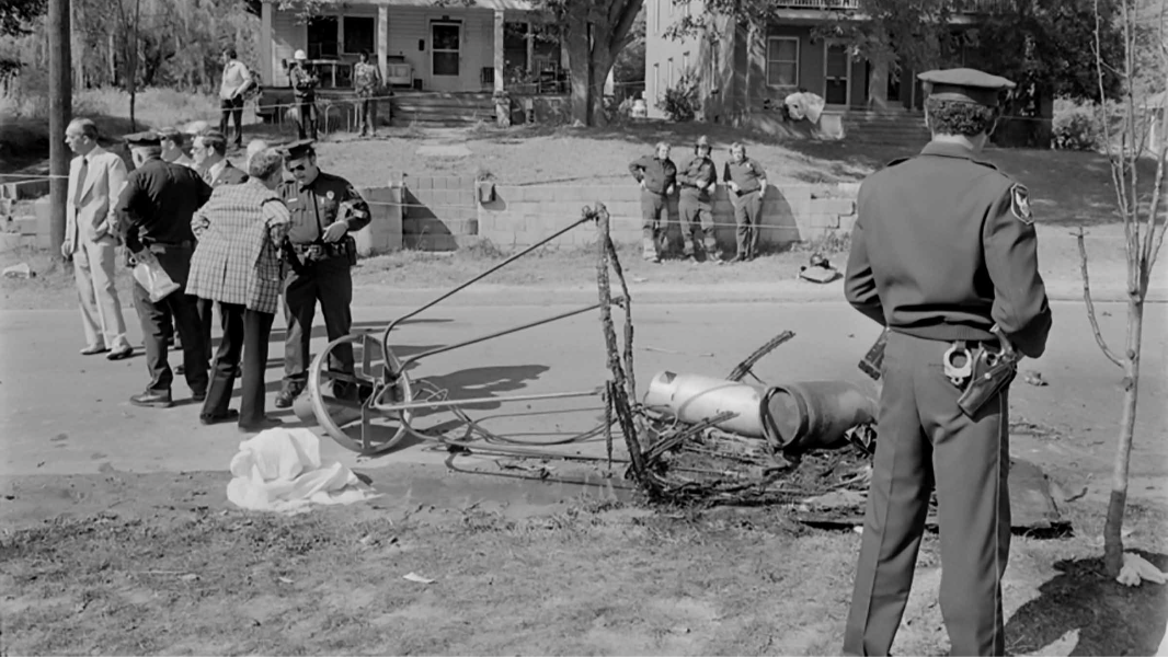 The 1976 Charlotte hot-air balloon crash that killed 3
