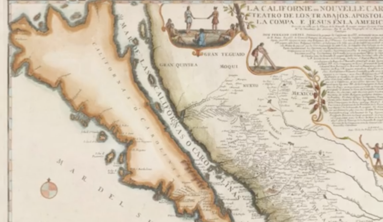 The forgotten map that historians say turned California into an island