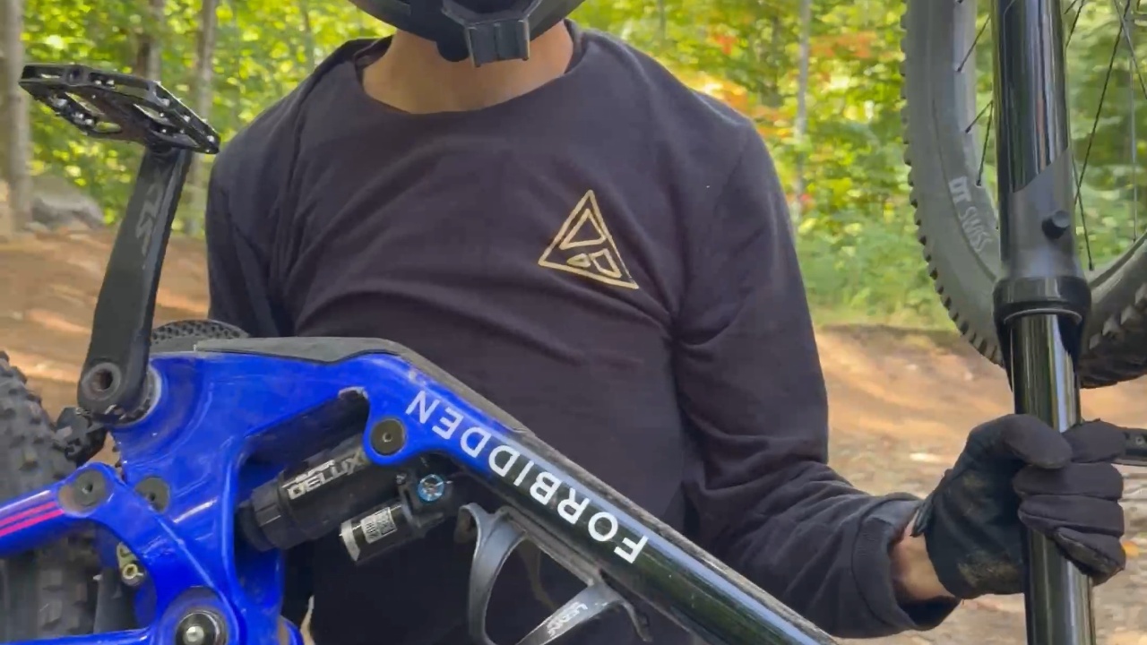 First barspin attempt on mountain bike ends in spill