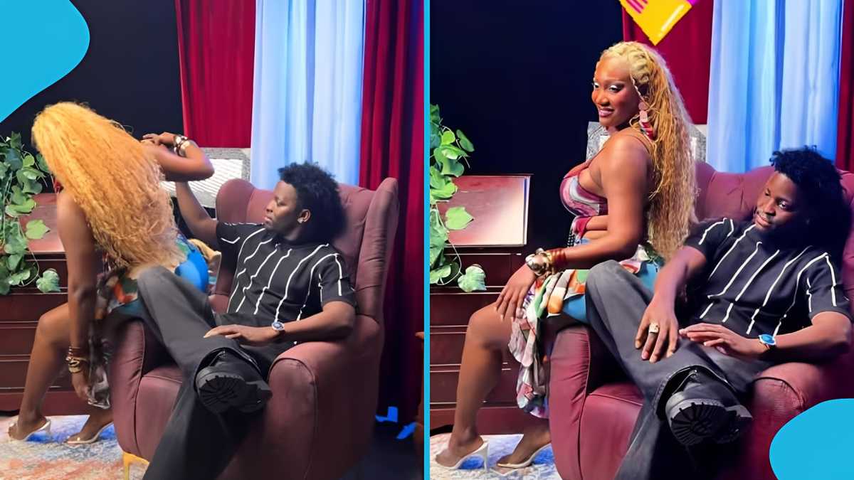 Fans react strongly as Wendy Shay and Lasmid meet at Rapperholic after ...