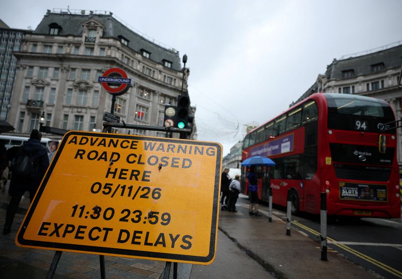 Buses out, shoppers in: London's Oxford Street goes traffic-free