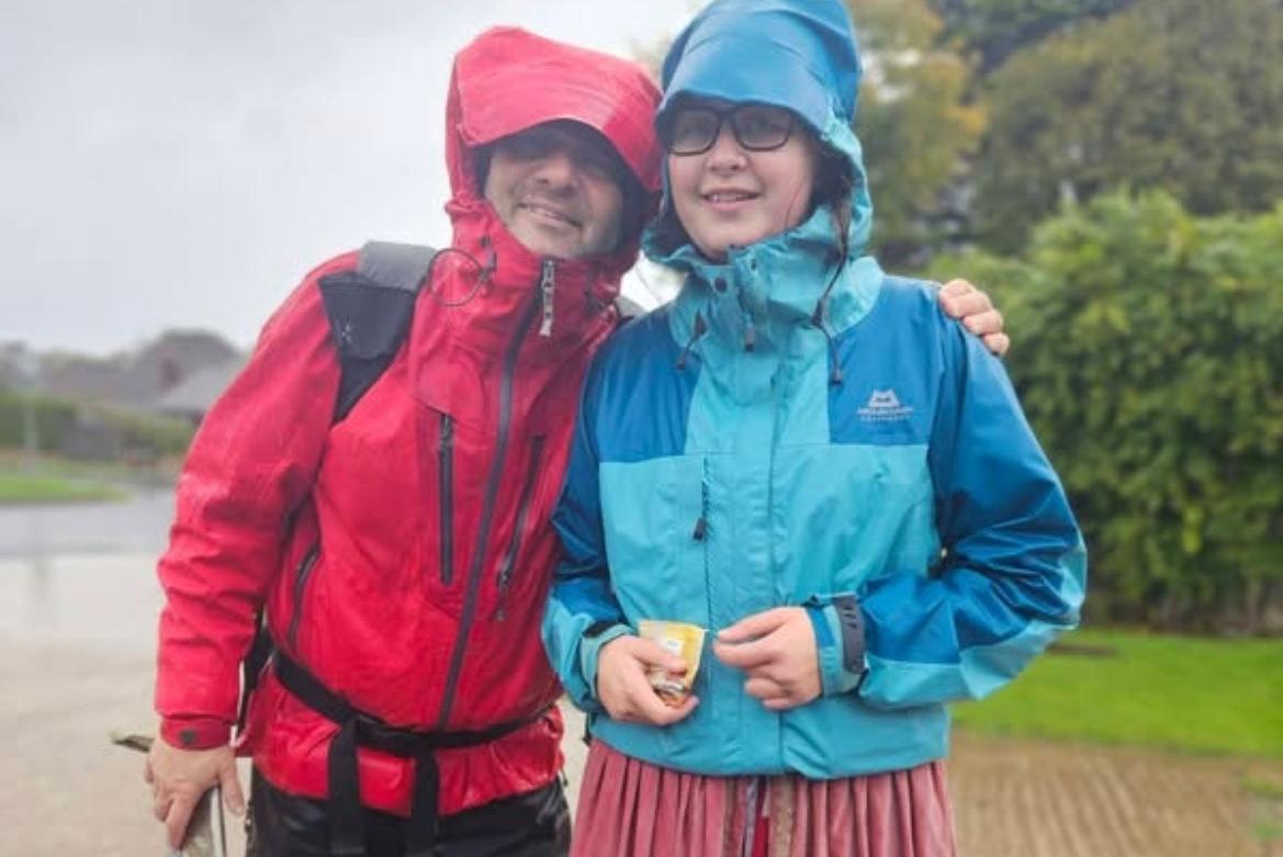Local girl braves storm to walk from Lewes to Hastings to raise funds ...