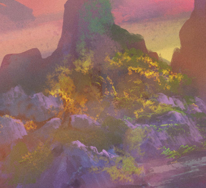 Artist reveals his process and gives away the Photoshop brushes for ...