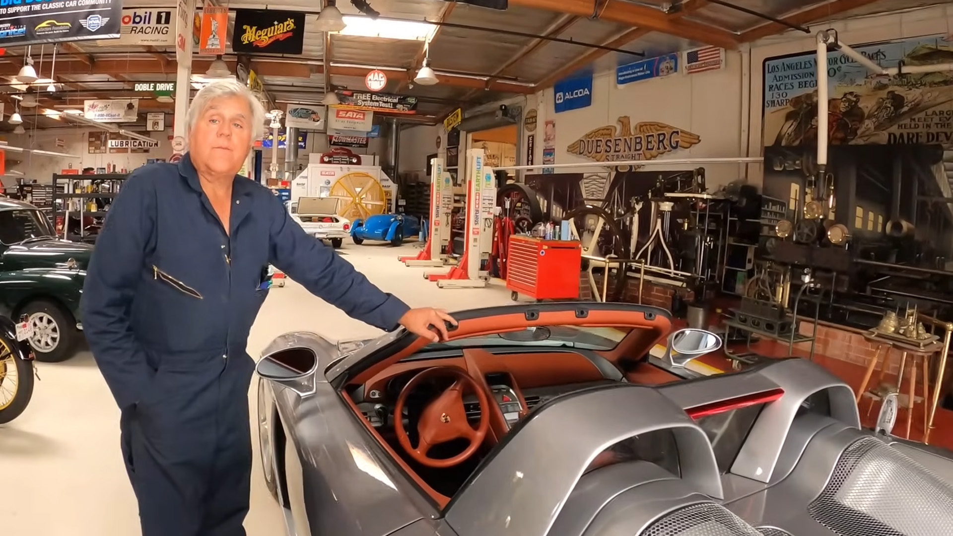 Jay Leno shares car collection secrets and details a Nissan Skyline R32 GTR