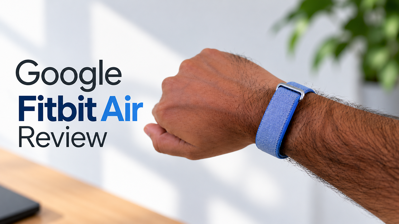 Google Fitbit Air review: The best screenless fitness tracker