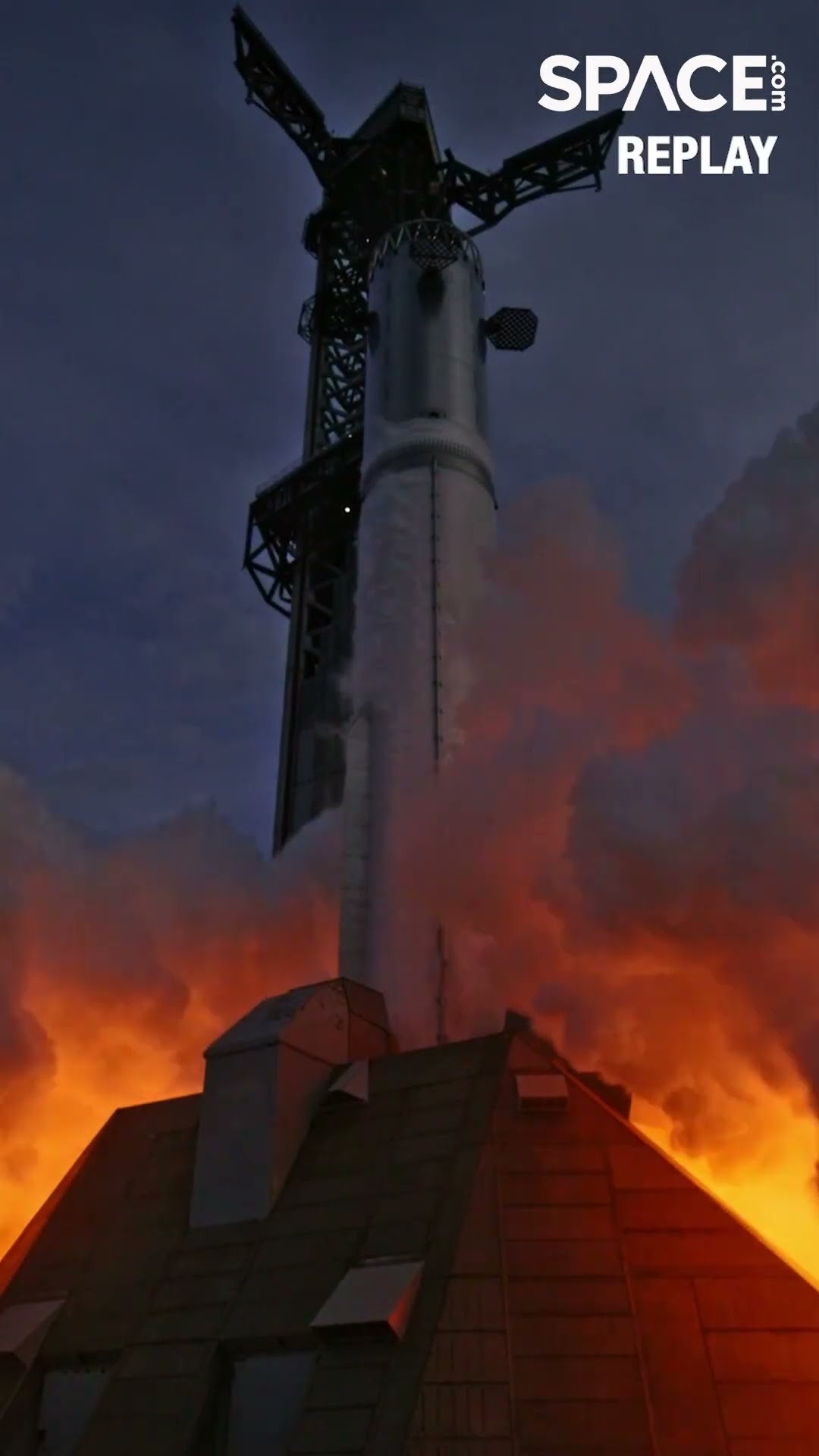 SpaceX Starship booster ignites in static fire test for flight 15
