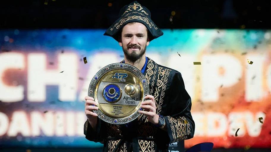 Medvedev defends Almaty Open crown with comeback win over Basilashvili