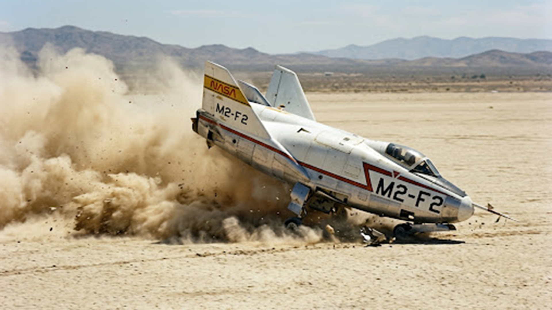 Inside the 1967 NASA M2-F2 crash that changed reusable spacecraft design