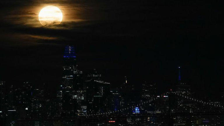 Stunning photos capture October's Hunter's Moon around the world
