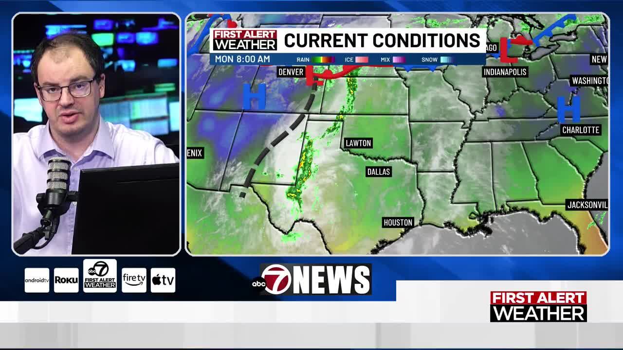 Above average temps; rain chances this week | 10/26 AM
