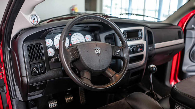 Dodge's Viper V10 pickup came in a version built to tow Vipers