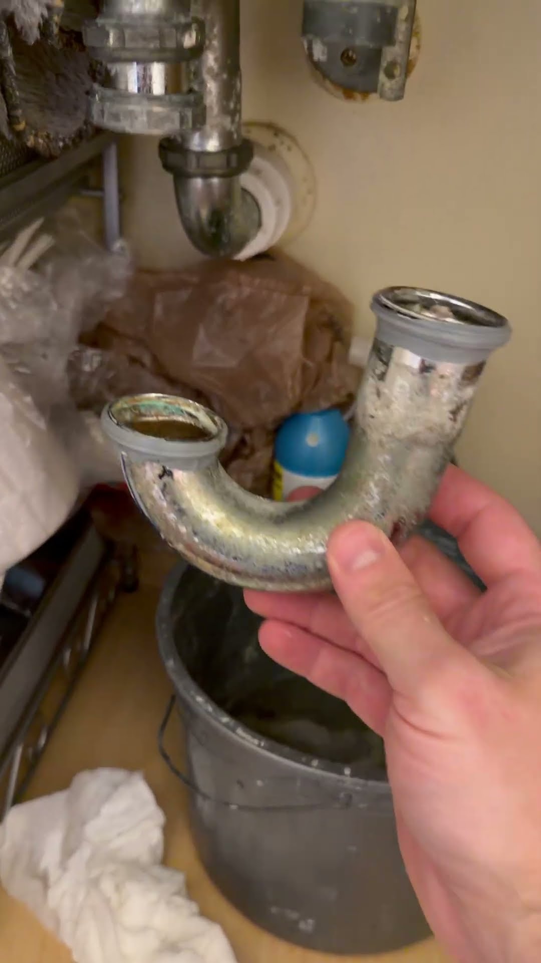 Budget fix for a client's clogged drain