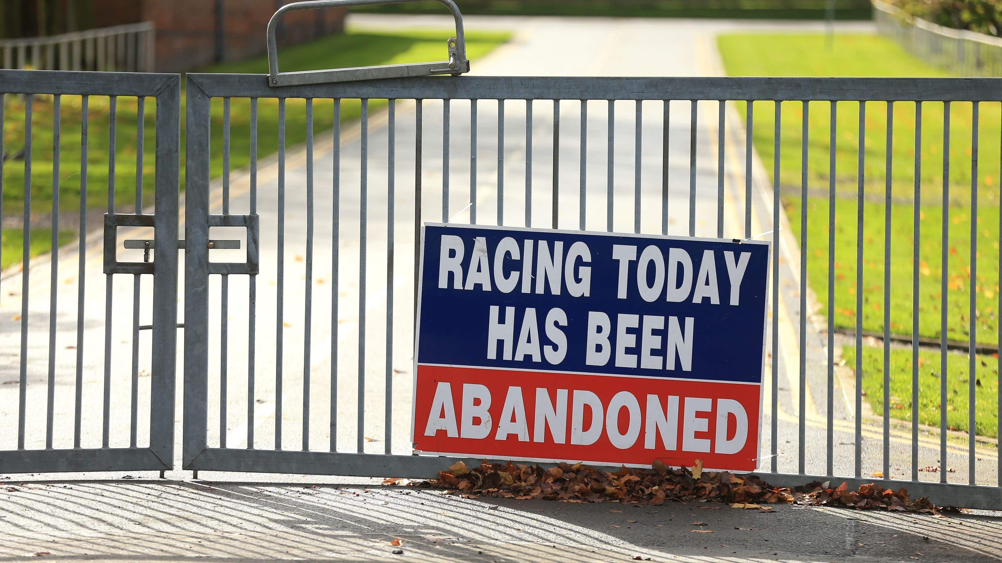 Monday’s meeting at Wexford abandoned due to waterlogging