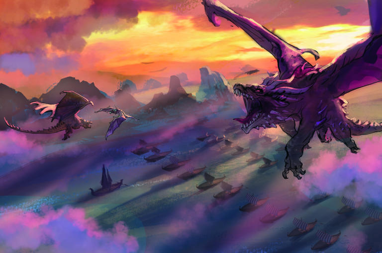 Artist reveals his process and gives away the Photoshop brushes for ...