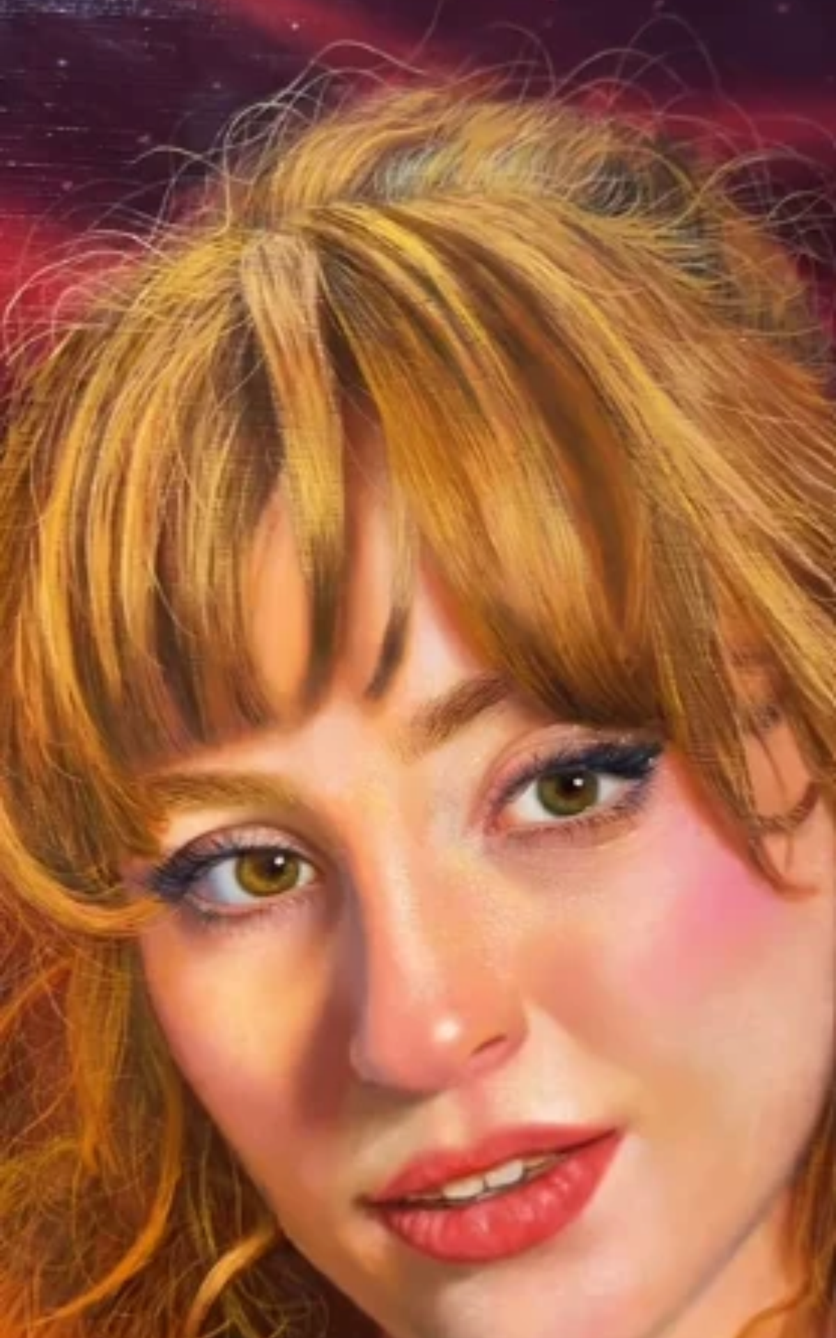 Hyperrealistic paintings through practice and skill