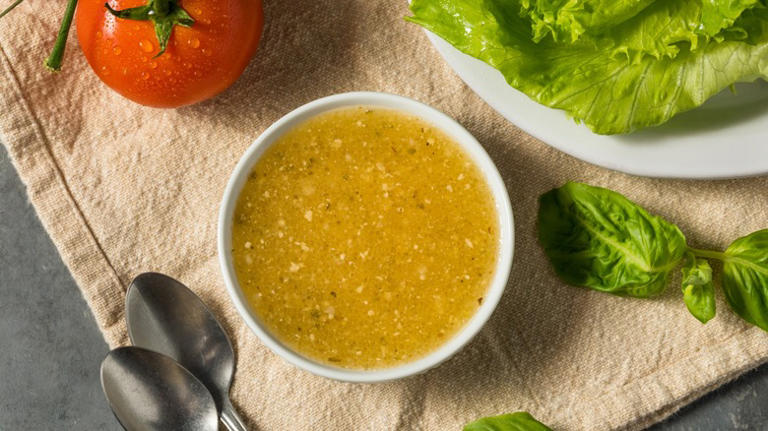 Marinate steak in a bottle of this salad dressing for a tender cut with ...
