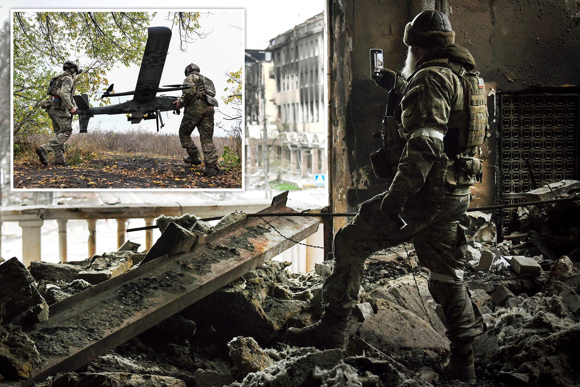 Russia says it caught Ukrainian agents preparing close range drone ...