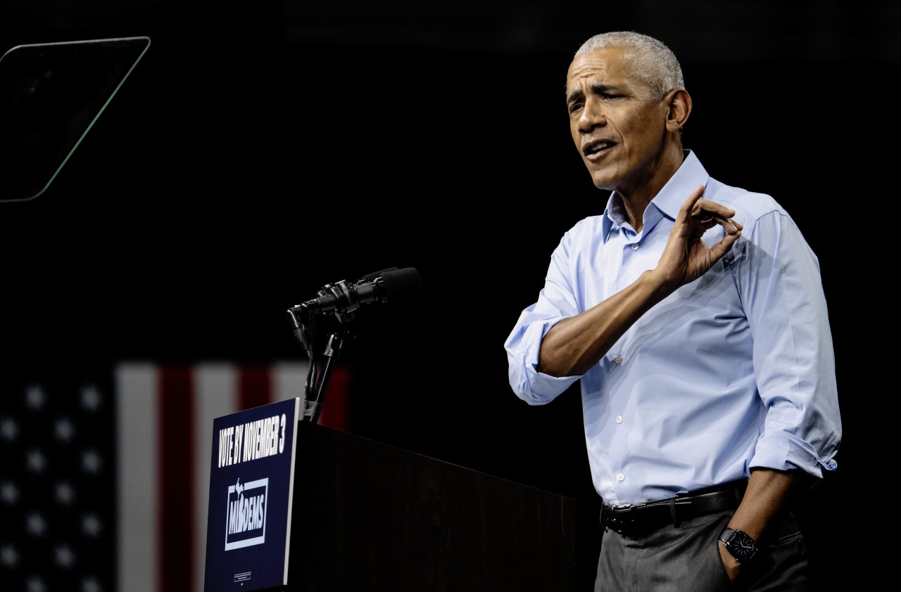 Obama campaigned and failed to stop Trump in 2024. He’s trying again.