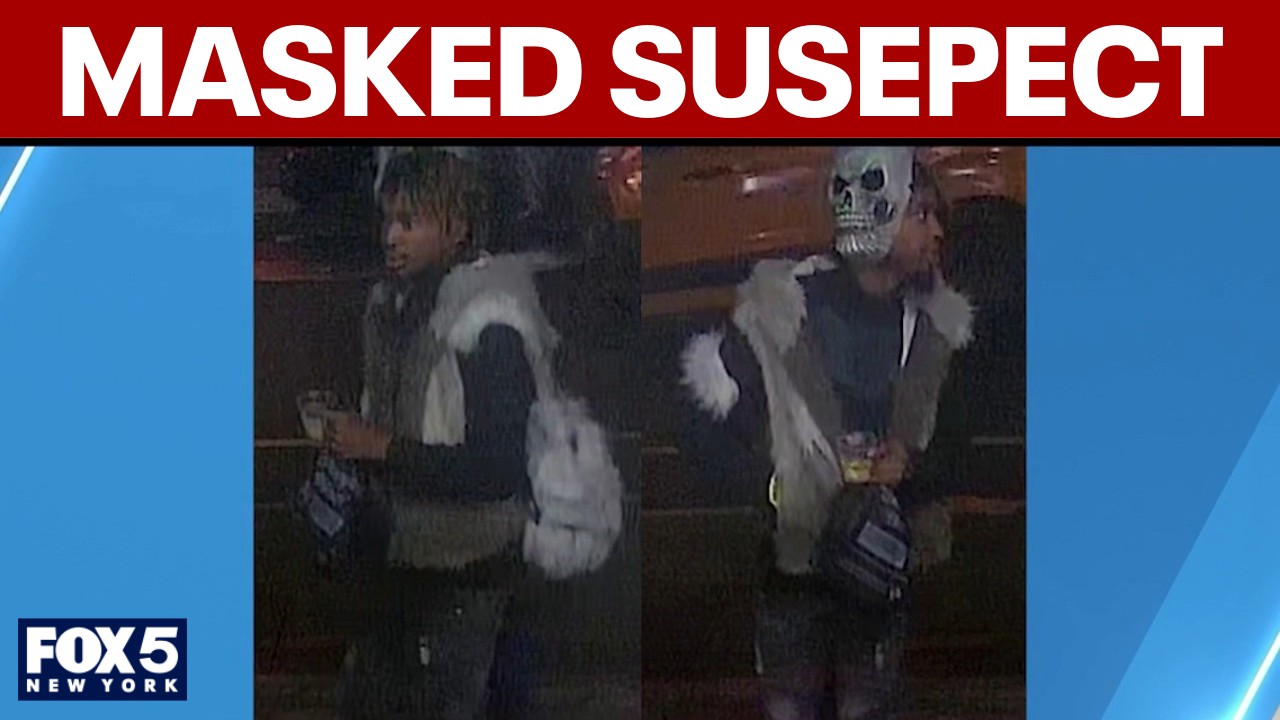 Suspect in skull mask wanted for East Village stabbing, NYPD says