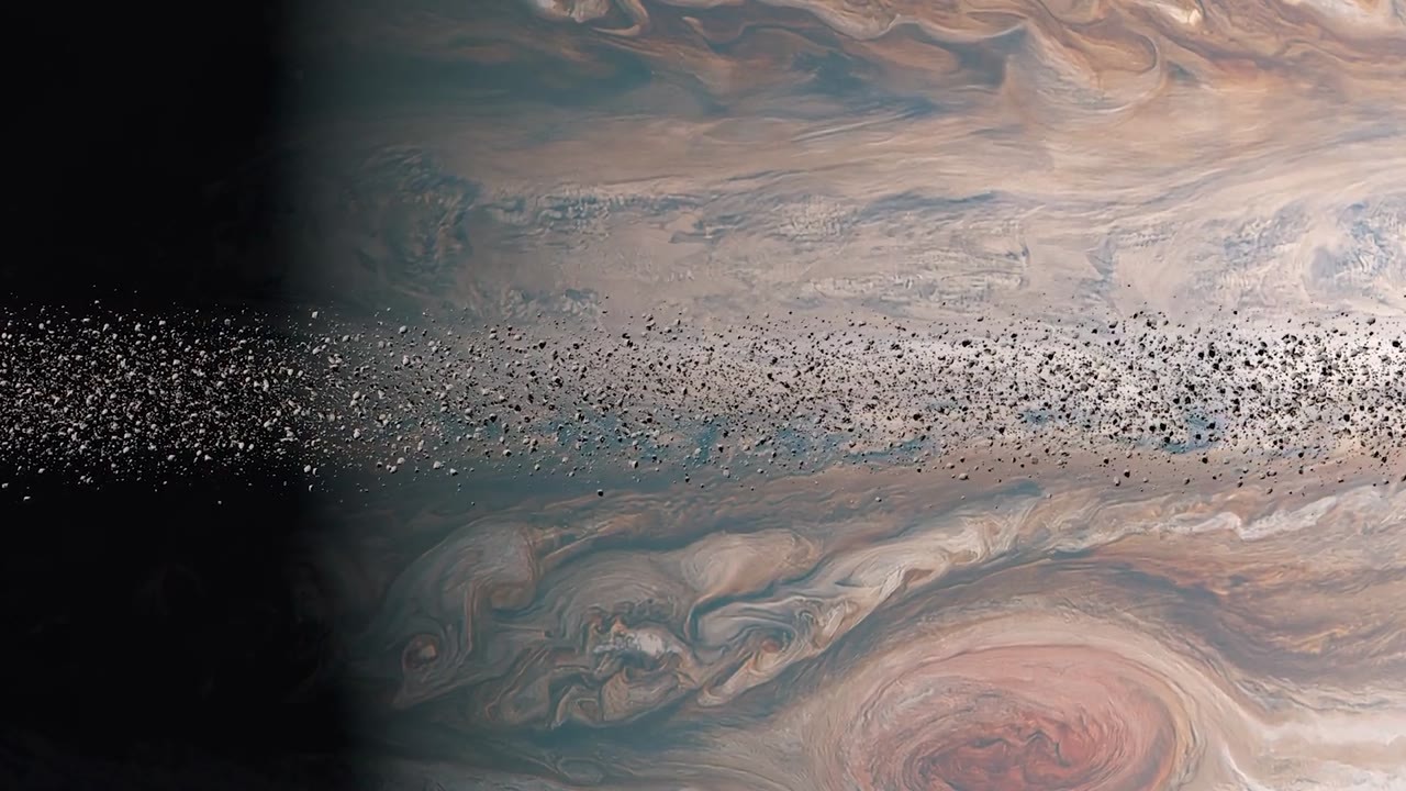 Jupiter has 115 moons, including one with over 400 active volcanoes