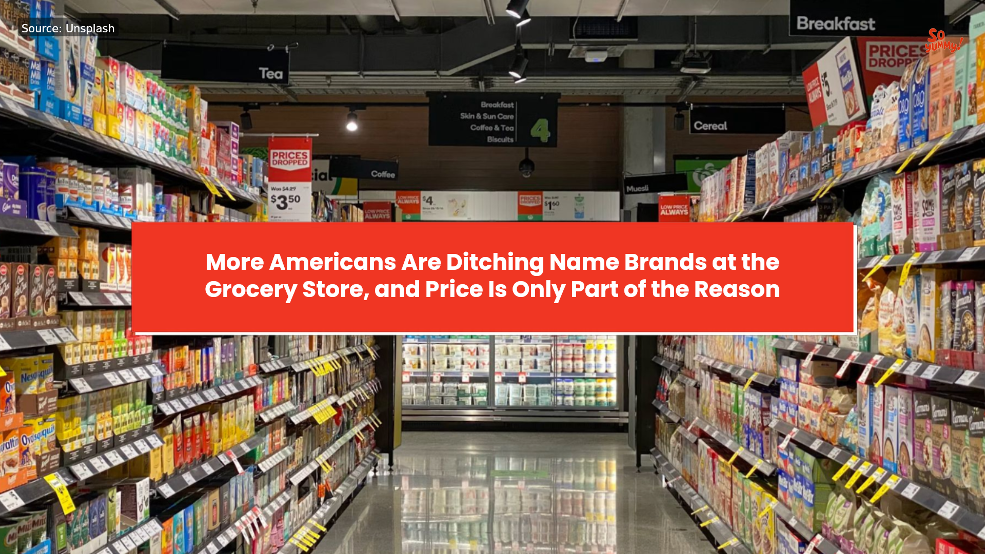 More Americans are ditching name brands at the grocery store, and price ...