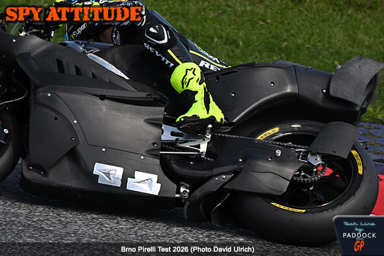 « Spy Attitude » technique MotoGP 2027 : Aprilia RS-GP