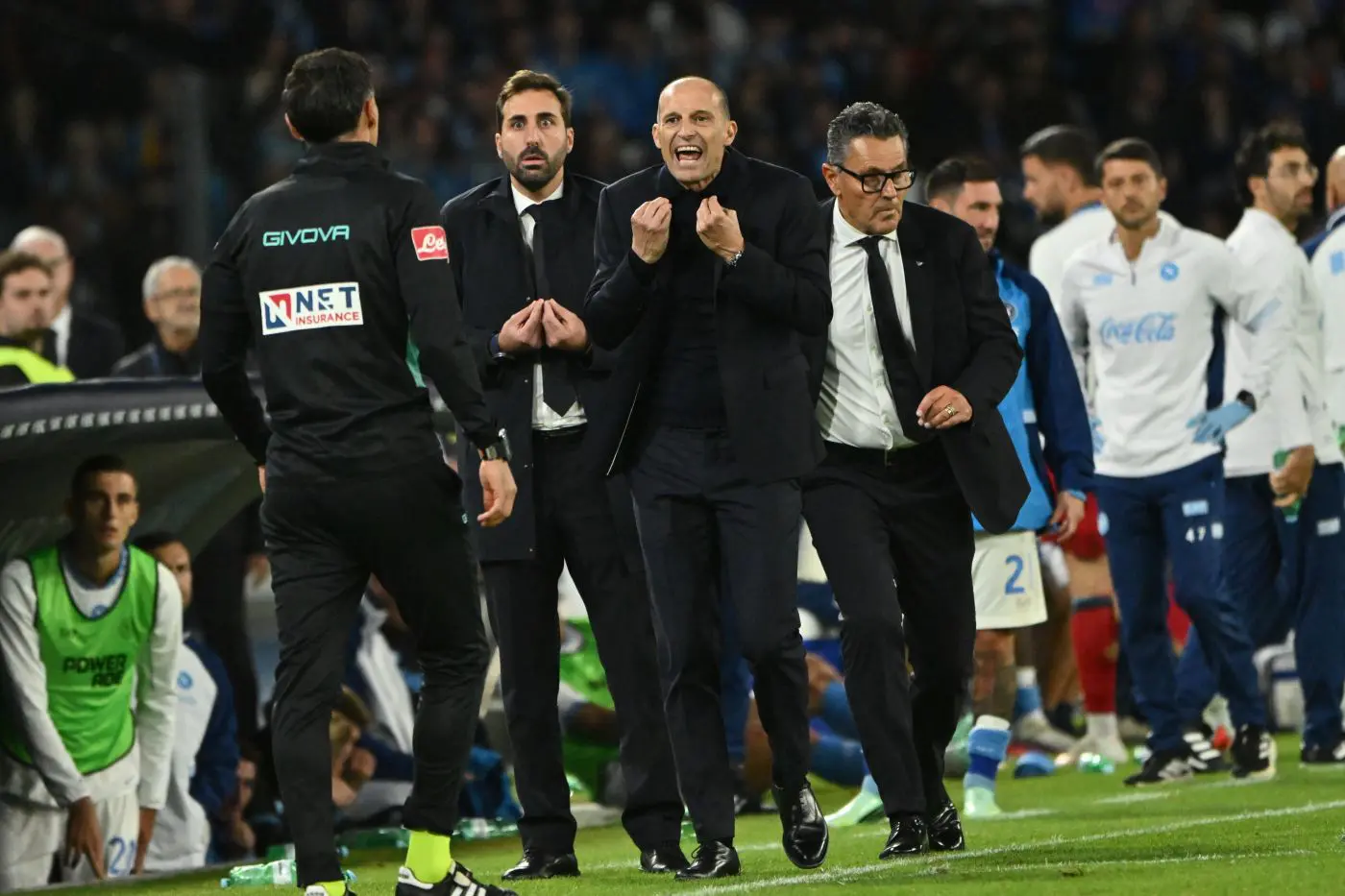 Serie A, due turni di squalifica per Allegri dopo l’espulsione in ...