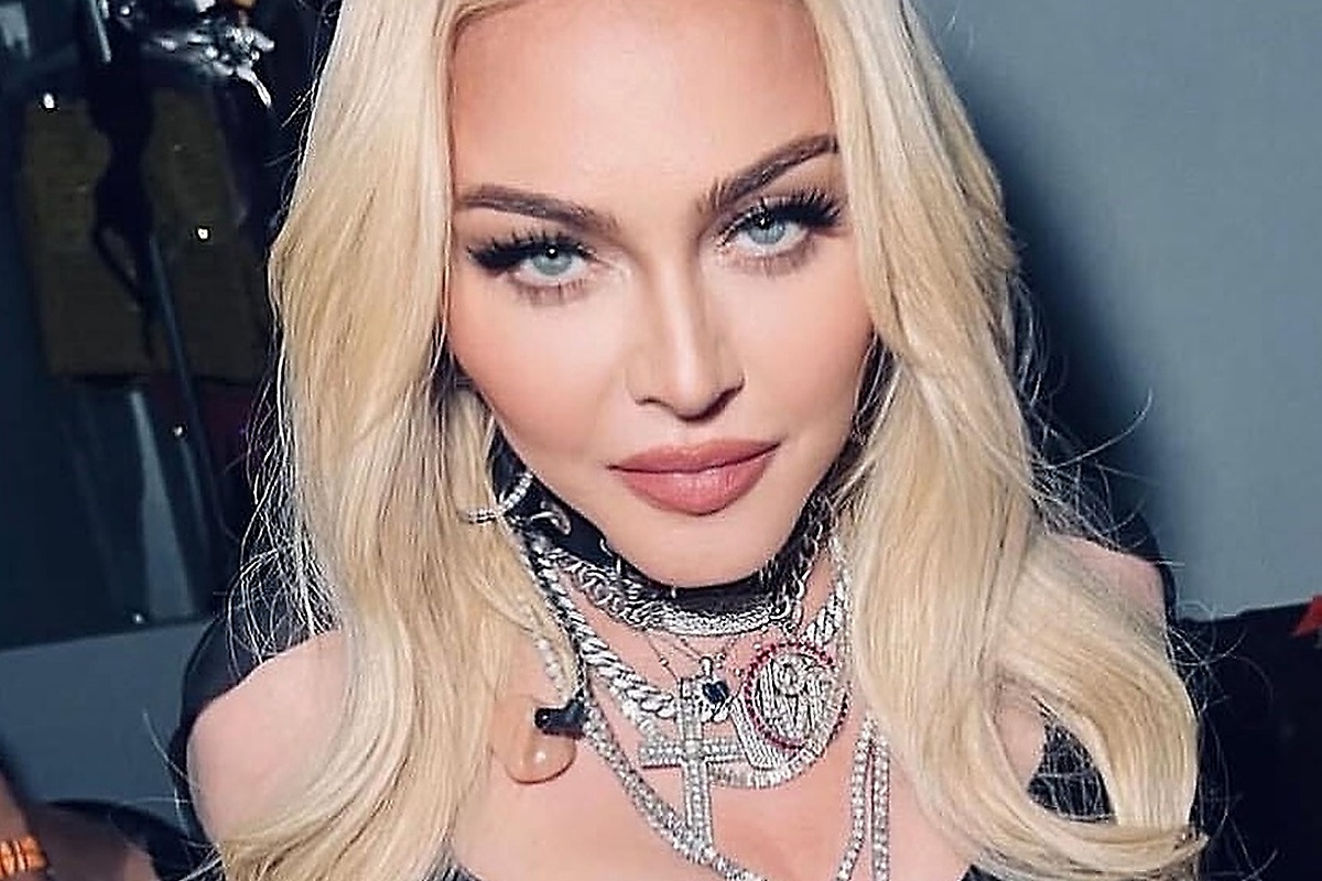 Madonna, 68, steps out in head-turning sheer look with rarely seen son ...