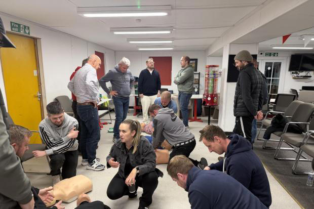 Dads learn lifesaving skills at fully booked first aid evening in ...