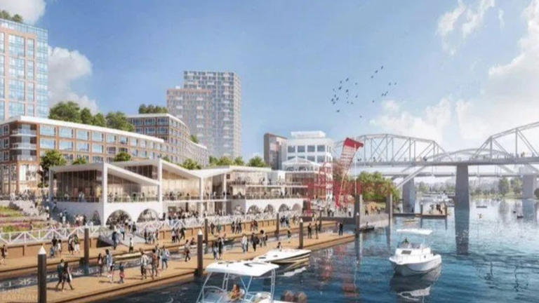 Nashville pedestrian bridge construction date announced