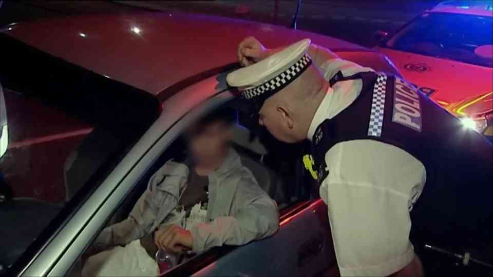 Watch a drunk driver crash into a road sign - then tell police he has ...