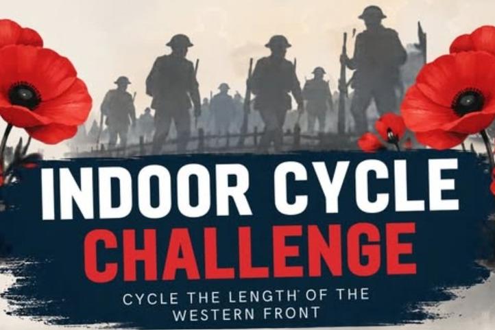 Could you help cycle the length of the Western Front in Greasley for ...