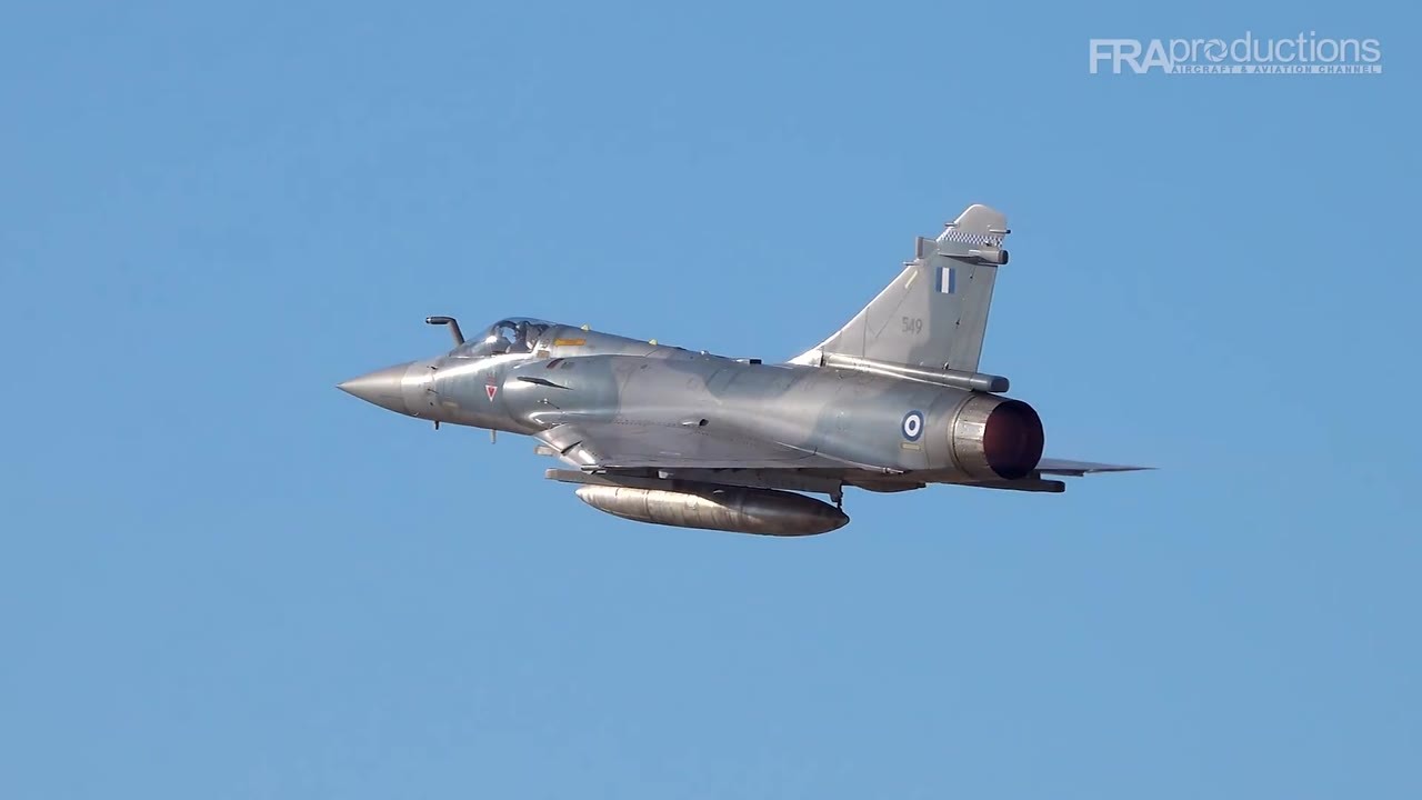 Watch F-16 Fighting Falcons and Eurofighter Typhoons at Greece's airshow