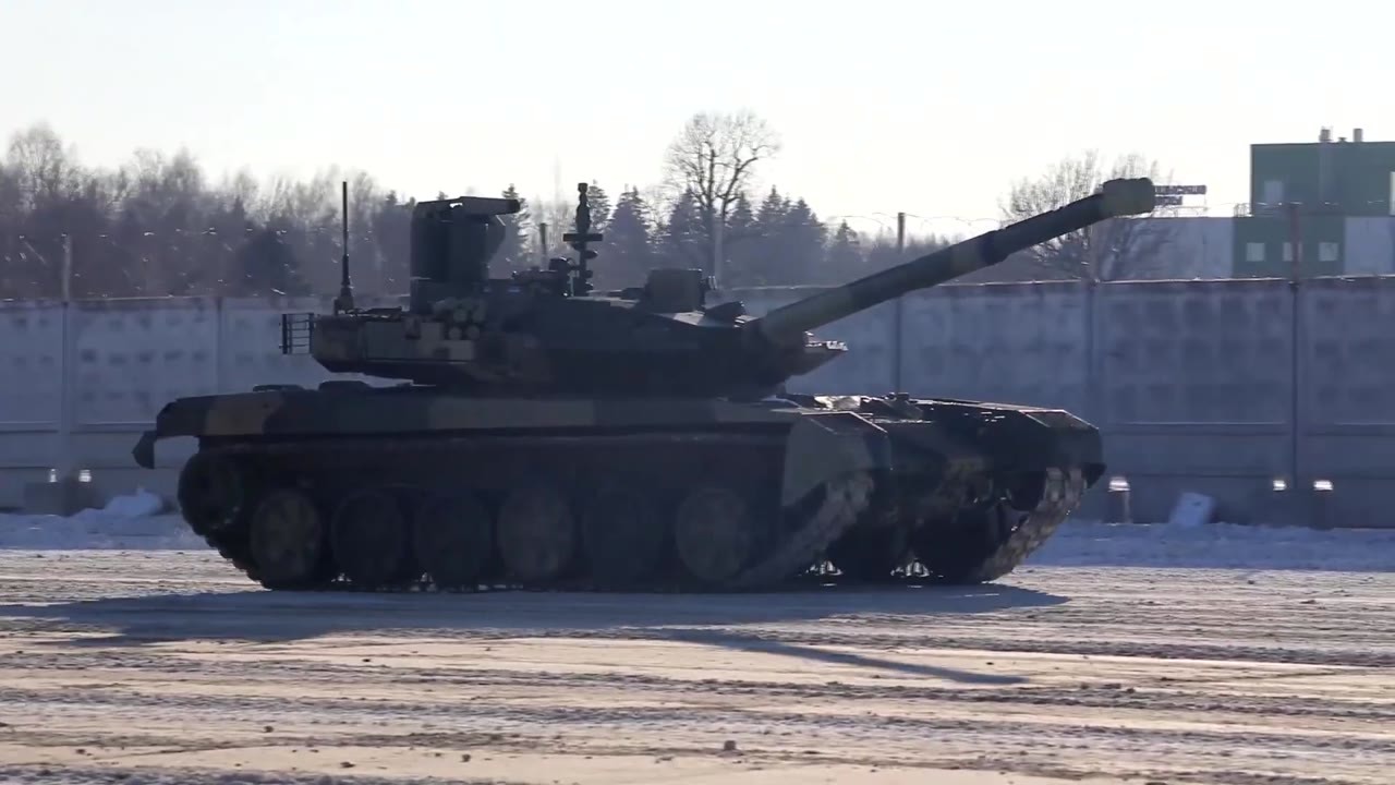 Satellite analysis counted 57 suspected T-90M tanks at a Russian ...
