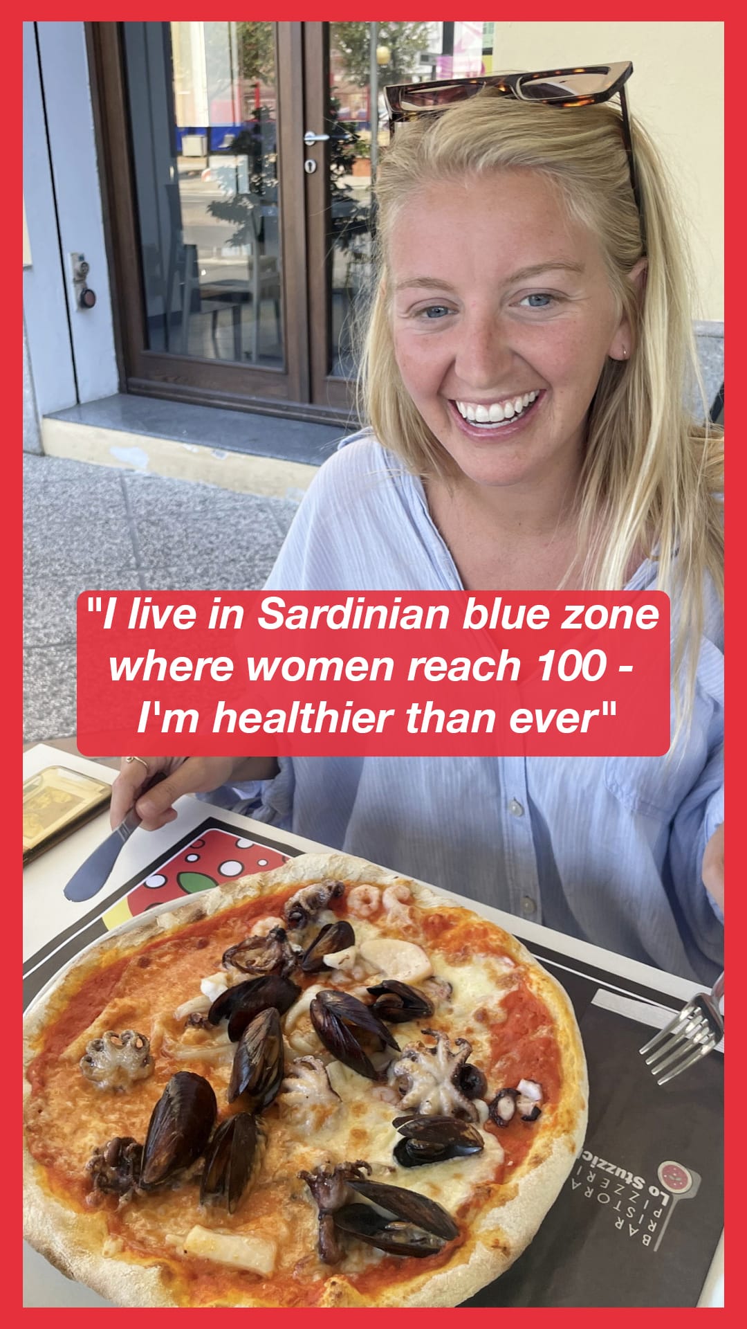 I live in Sardinian blue zone where women reach 100 - I'm healthier ...