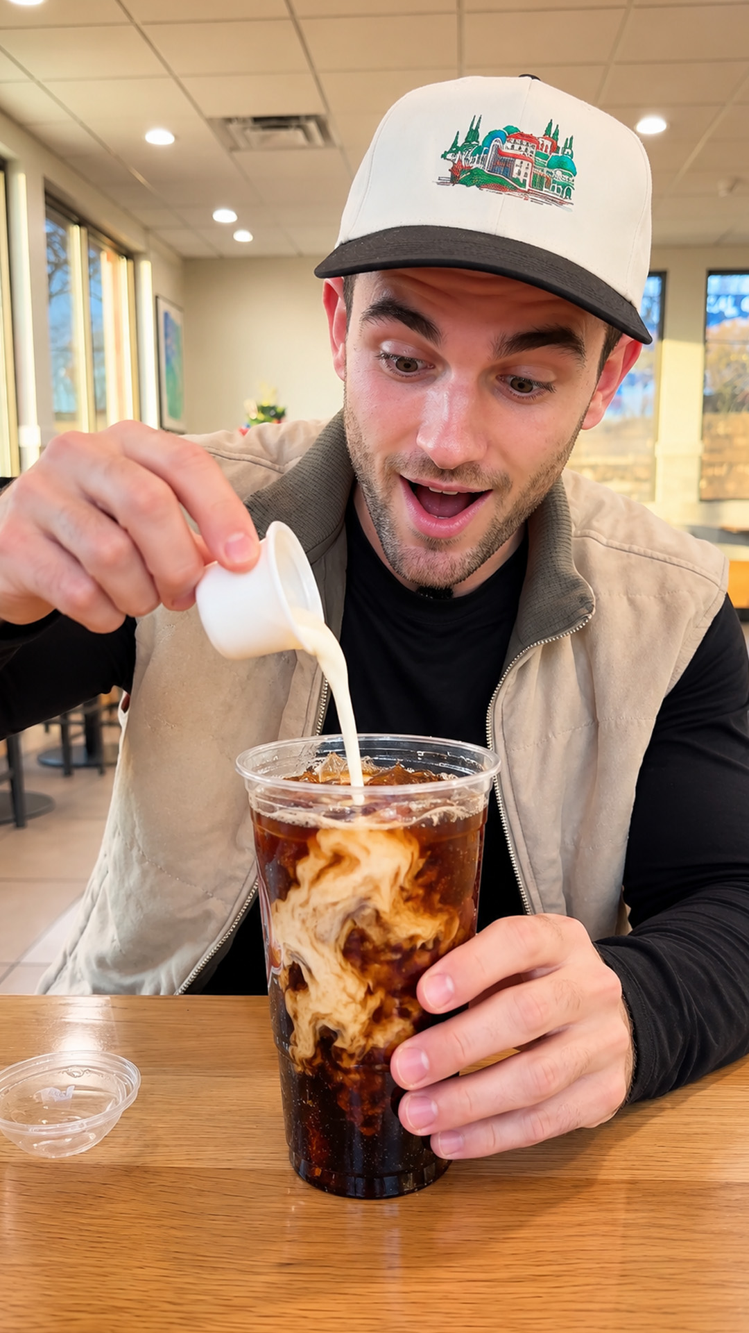 He tried secret menu items at fast food restaurants