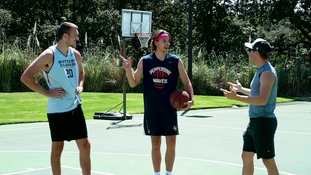 Nick Symmonds takes first run at full-court dribble record
