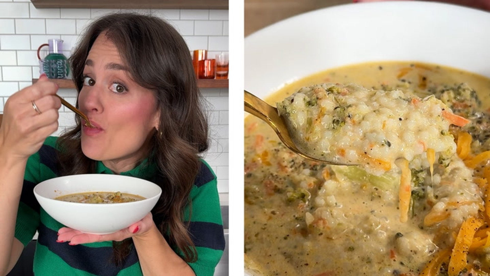 Broccoli cheddar pastina soup recipe