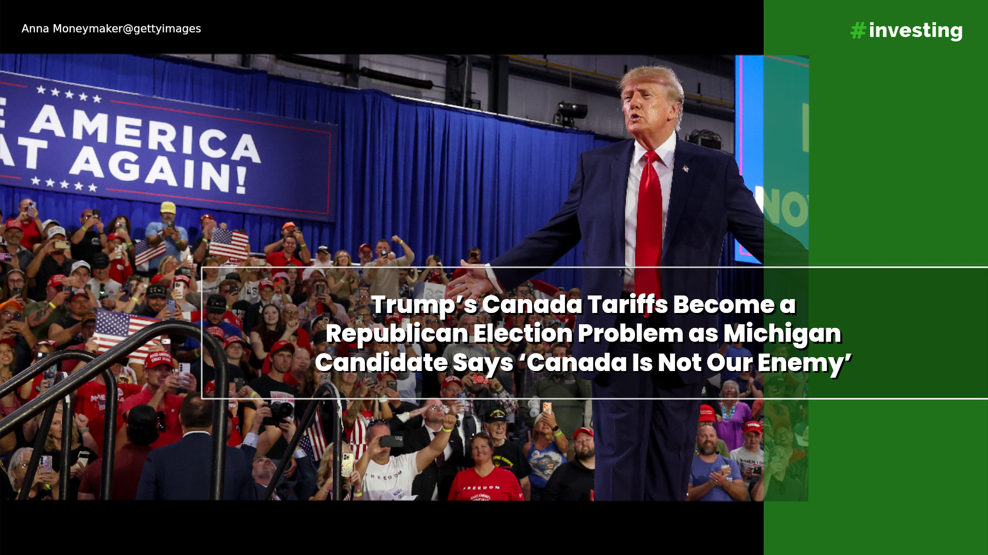 Trump’s Canada tariffs become a Republican election problem as Michigan ...