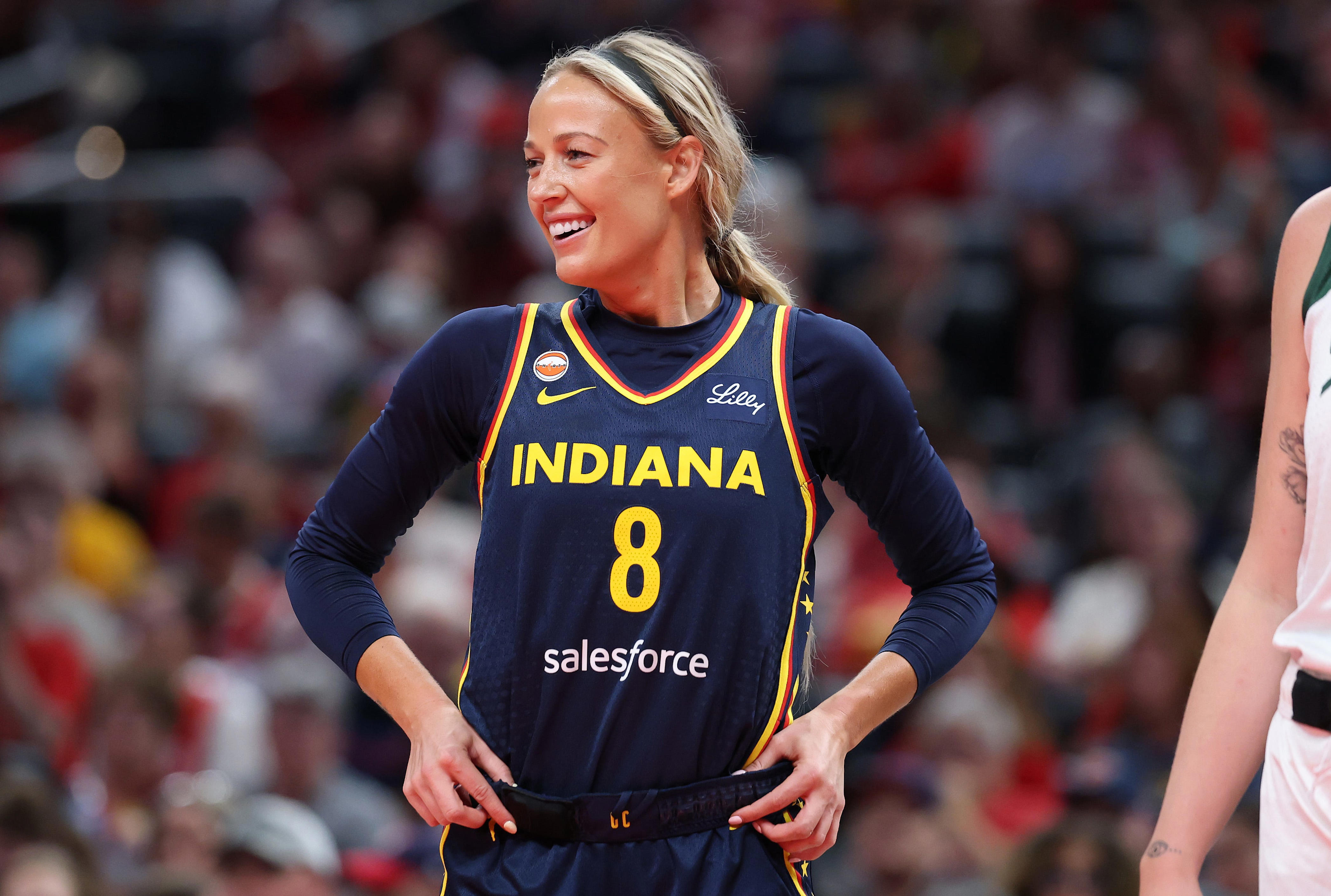 Sophie Cunningham responds to Fever's first significant offseason decisions