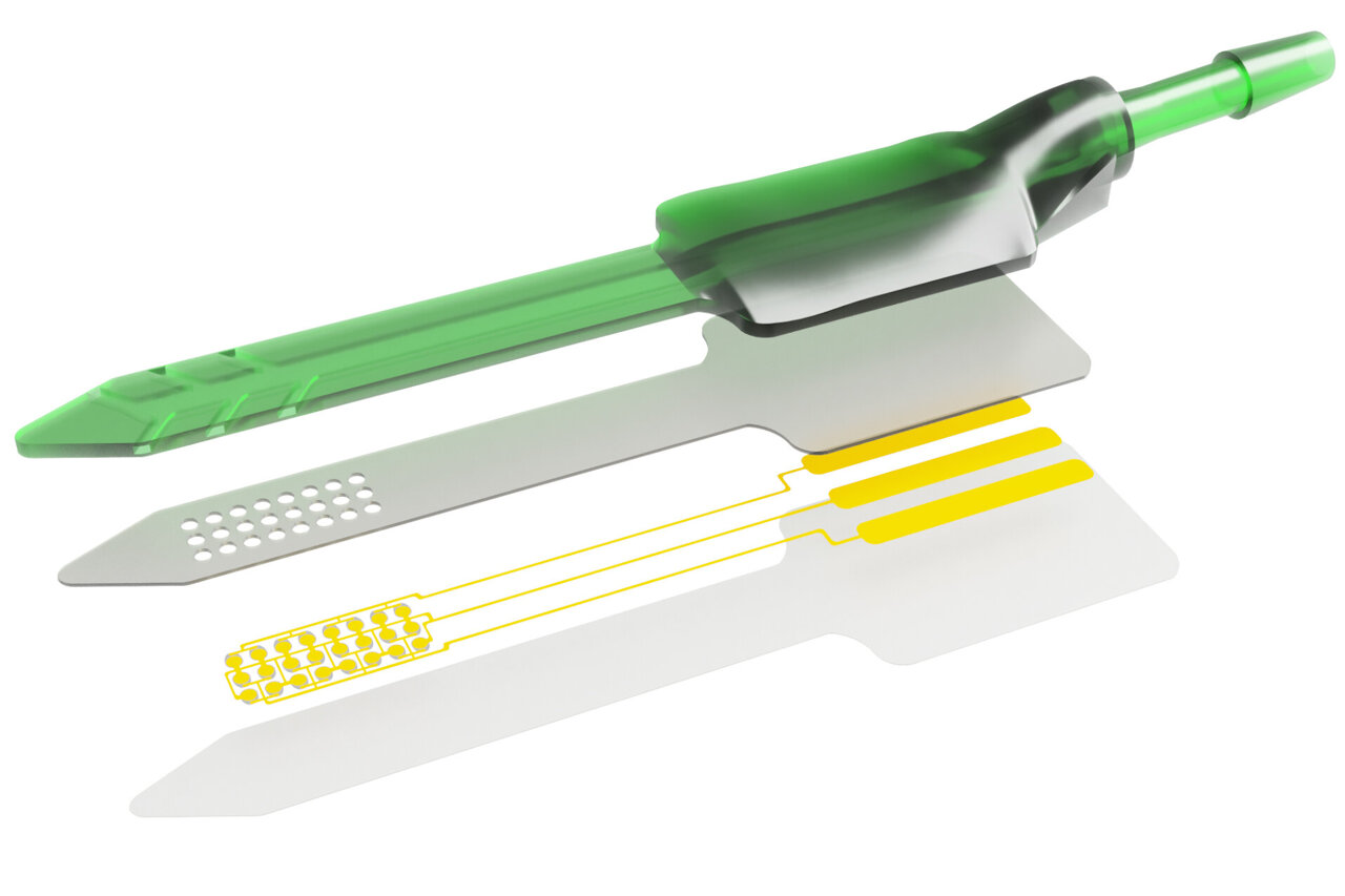 Implantable device uses ultrasound to improve drug delivery to the brain