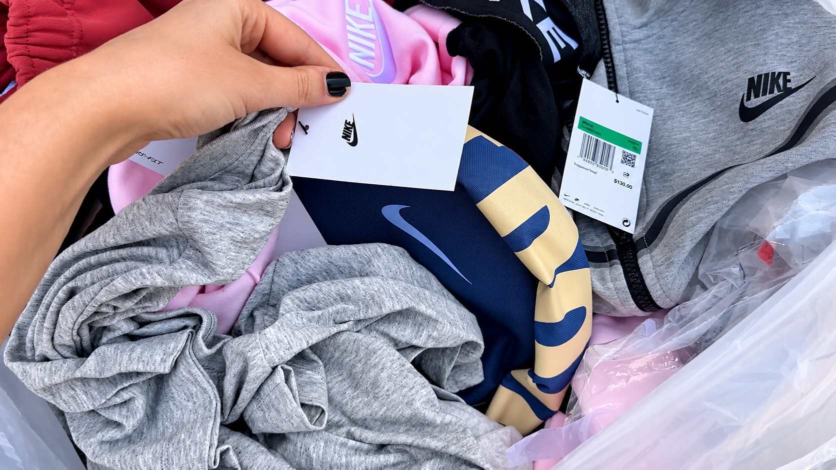 I couldn't believe what Nike and Five Below threw away! Massive ...