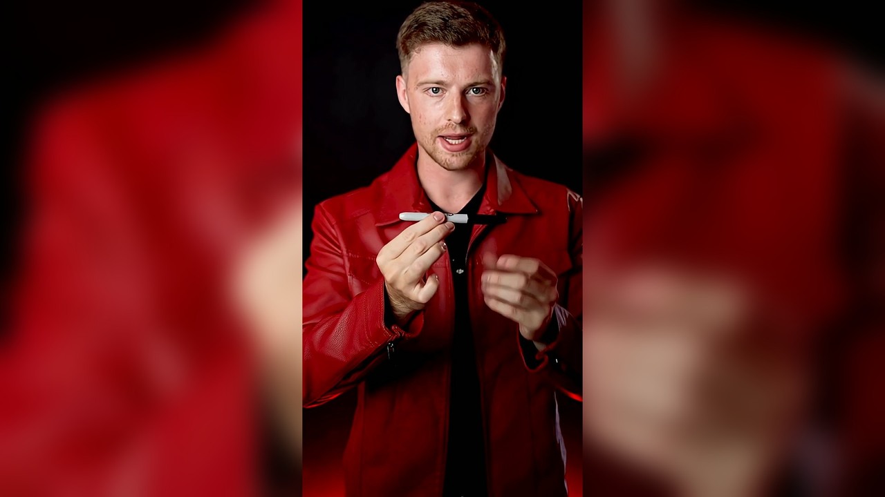 Oscar Owen teaches a simple pen vanish trick