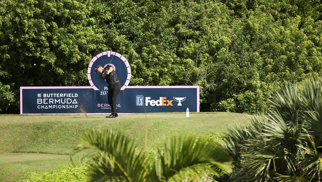 Bermuda Championship cut to 54 holes; playoff Monday