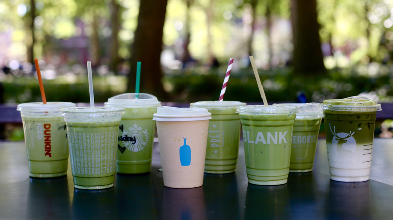 8 matcha drinks from popular coffee chains, ranked