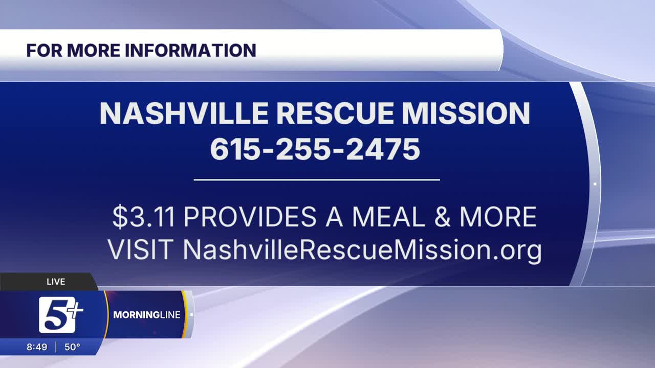 MorningLine: Meet the new CEO of Nashville Rescue Mission Pt4