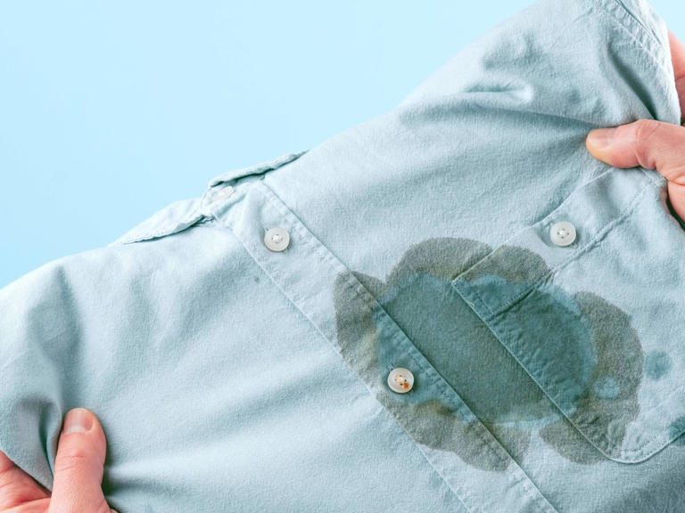 Oil stains on clothes can disappear like magic with simple pre-wash step